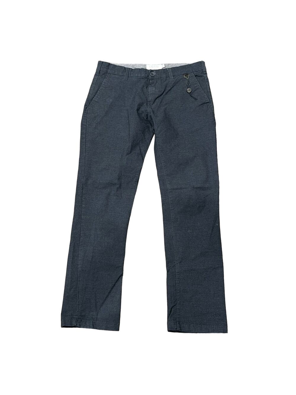 Elevenparis Men's Lightweight Slim Straight Chino Pant Dark Navy Blue Size 31x32